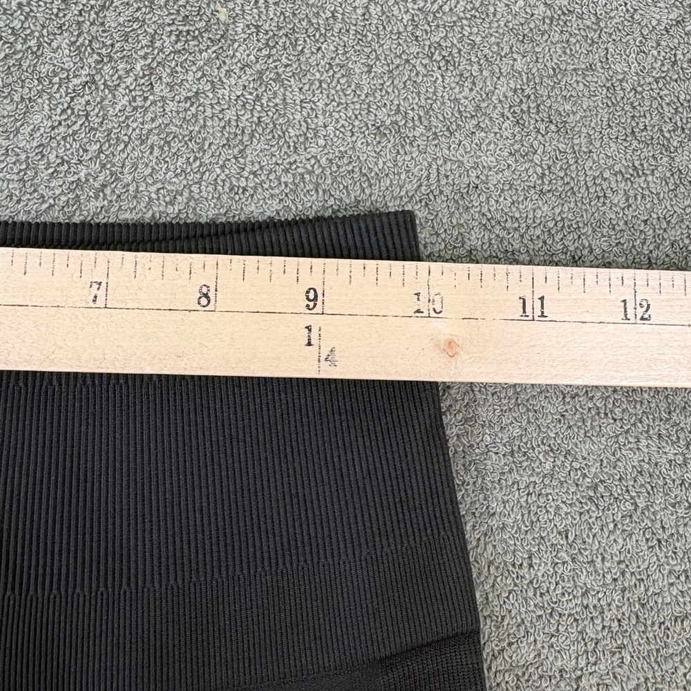 Lululemon Leggings Women 4 Black Ebb To Street Tight Seamless High Rise Crop Gym - Picture 7 of 7